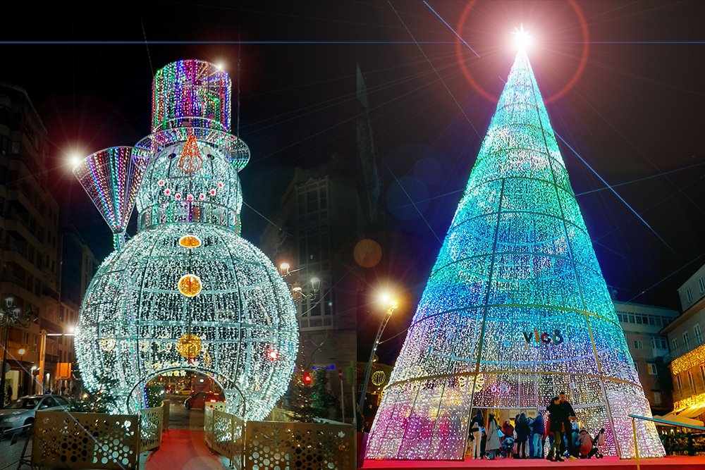 Luces de Navidad en Vigo 2025: disfruta la magia sin estrés desde O Porriño 2 viajesdeza excursion luces vigo